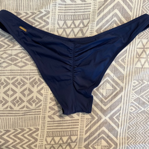 Victoria Secret - Navy Blue Women's Swim Bottom - Brazilian cut/ super cheeky - Picture 1 of 4